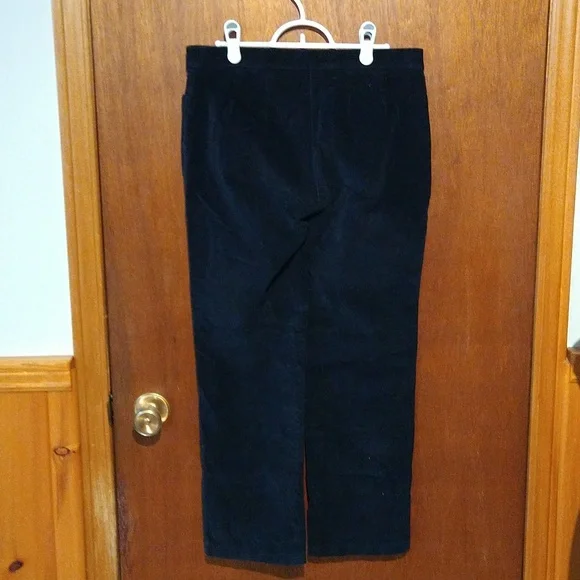Size 8P Northern Reflections essential slim black corduroy pants - Picture 4 of 15